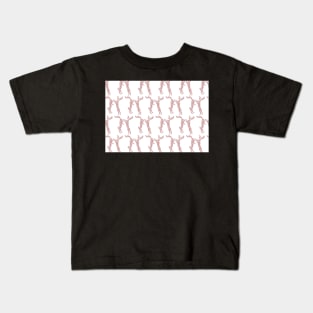 Boxing Hares - Soft Red Kids T-Shirt